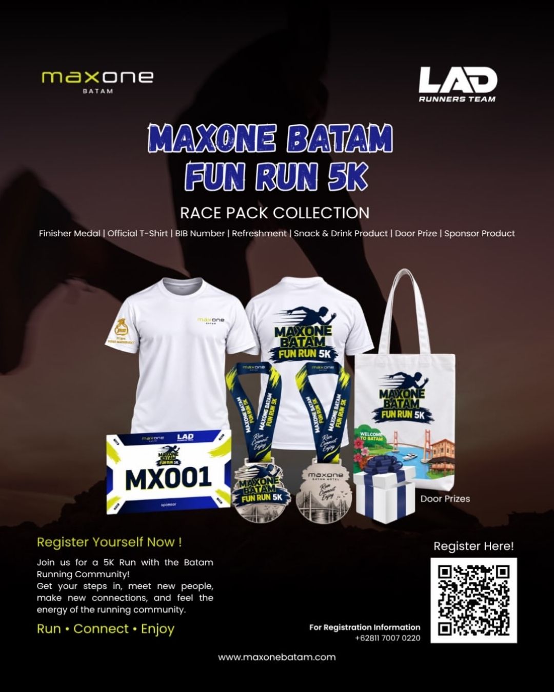 Maxone Batam Fun Run 5K Maxone Batam Fun Run 5K