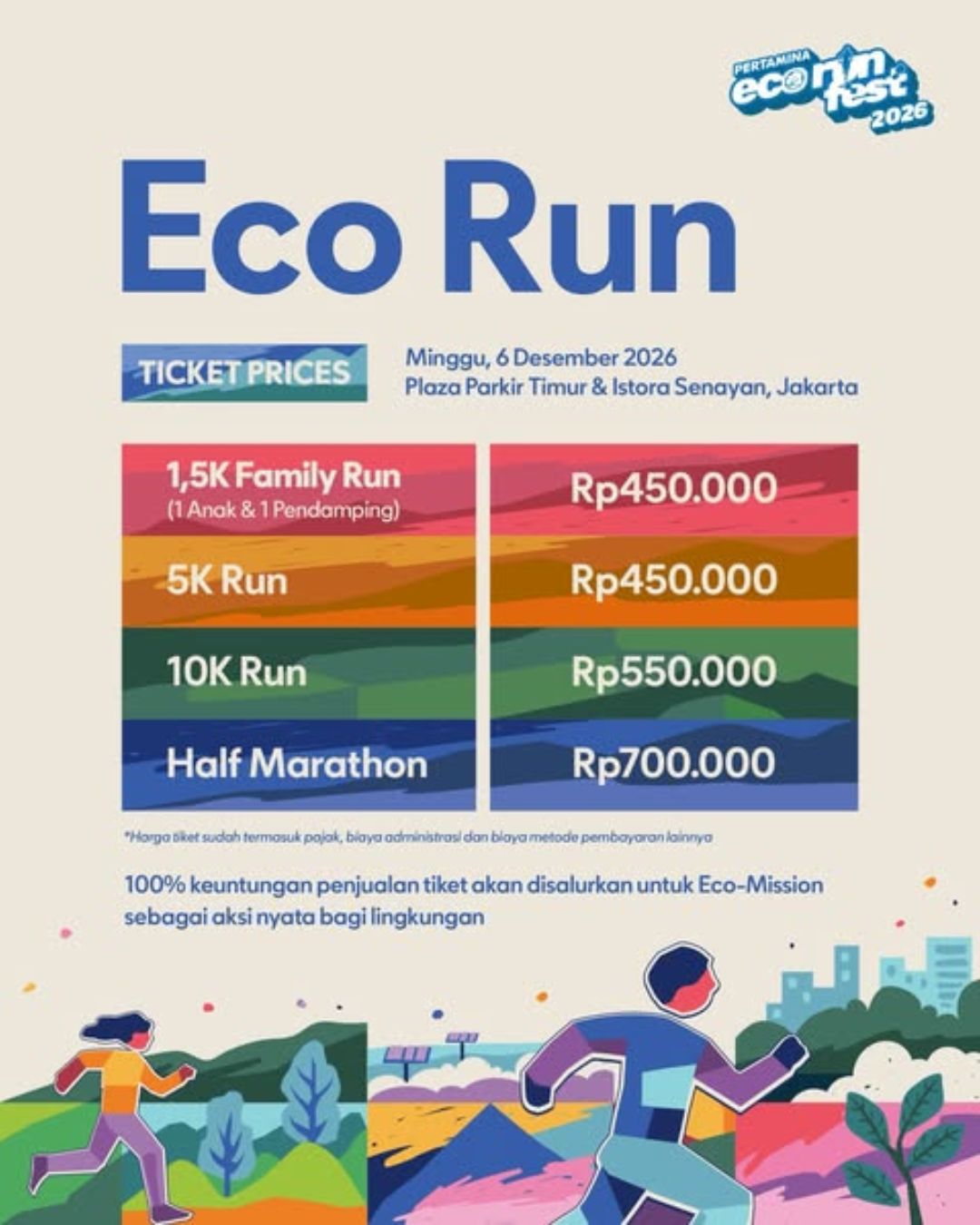 Pertamina Eco RunFest 2026