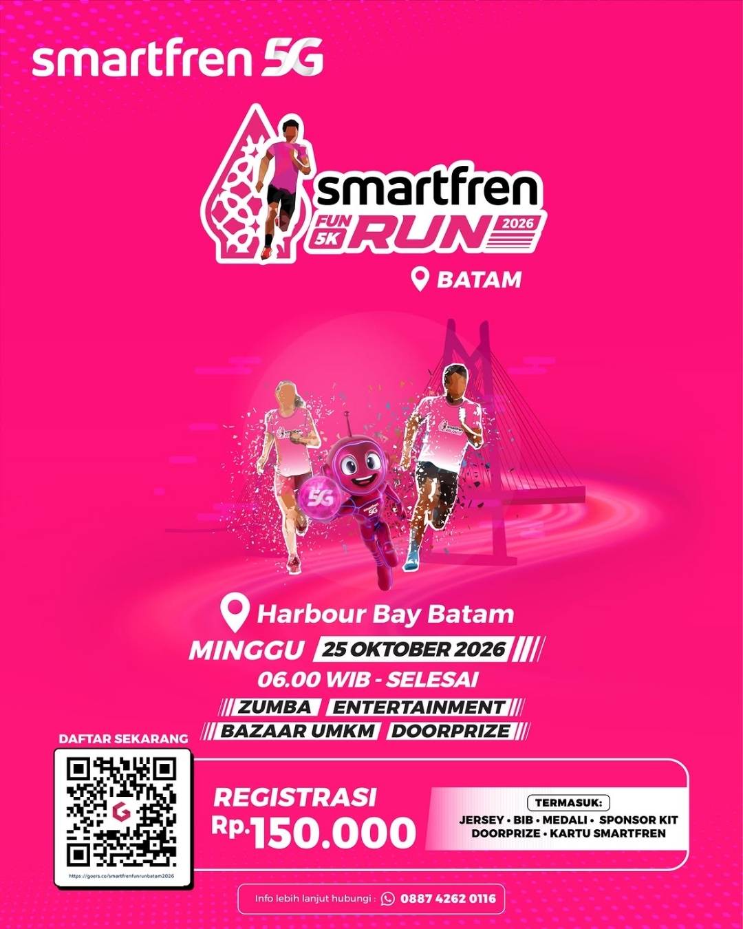 Smartfren Fun Run 2026 Batam Smartfren Fun Run 2026 Batam