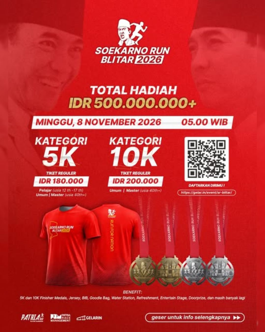 Soekarno Run Blitar 2026 Soekarno Run Blitar 2026