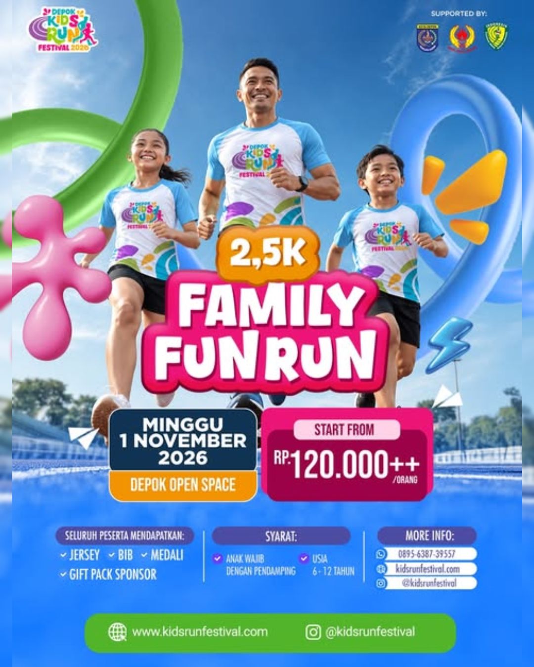 Depok Kids Run Festival 2026 Depok Kids Run Festival 2026