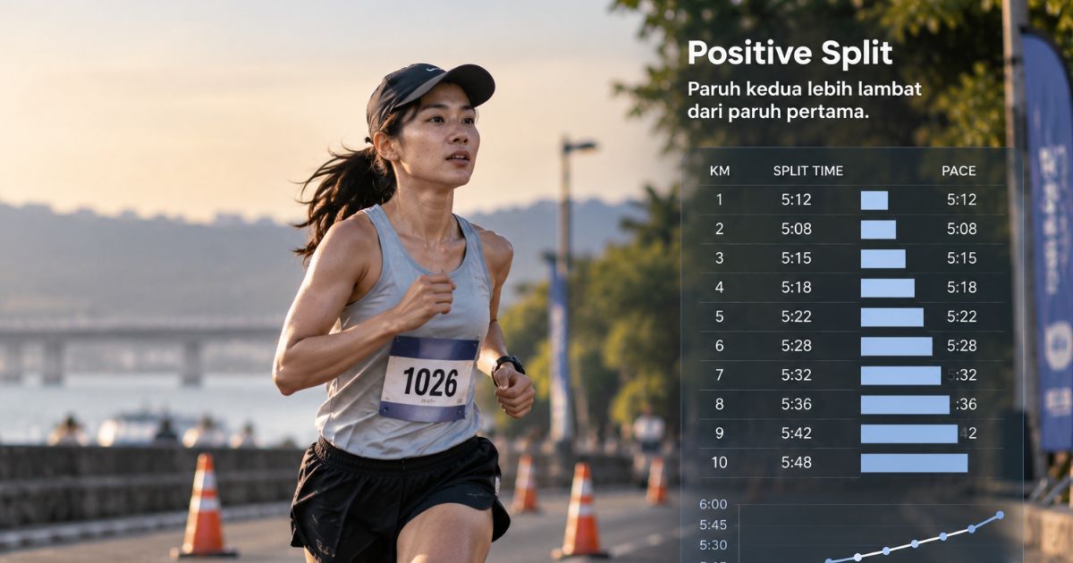 Positive Split Saat Lari