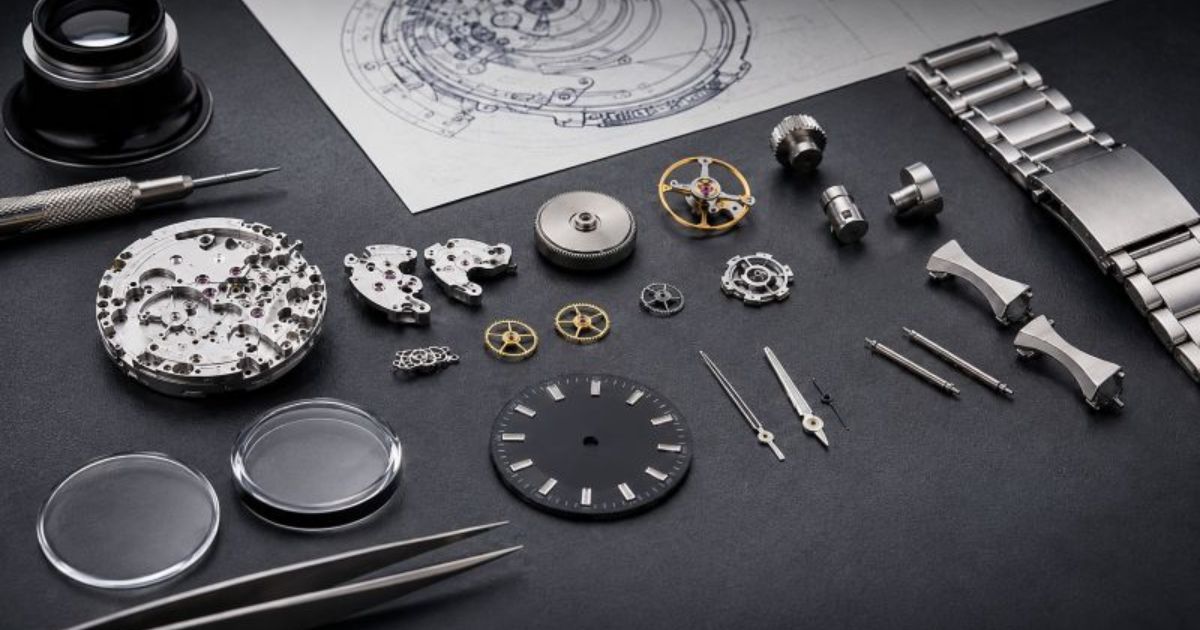 Jam Tangan Chronograph - Bagian dan Fitur