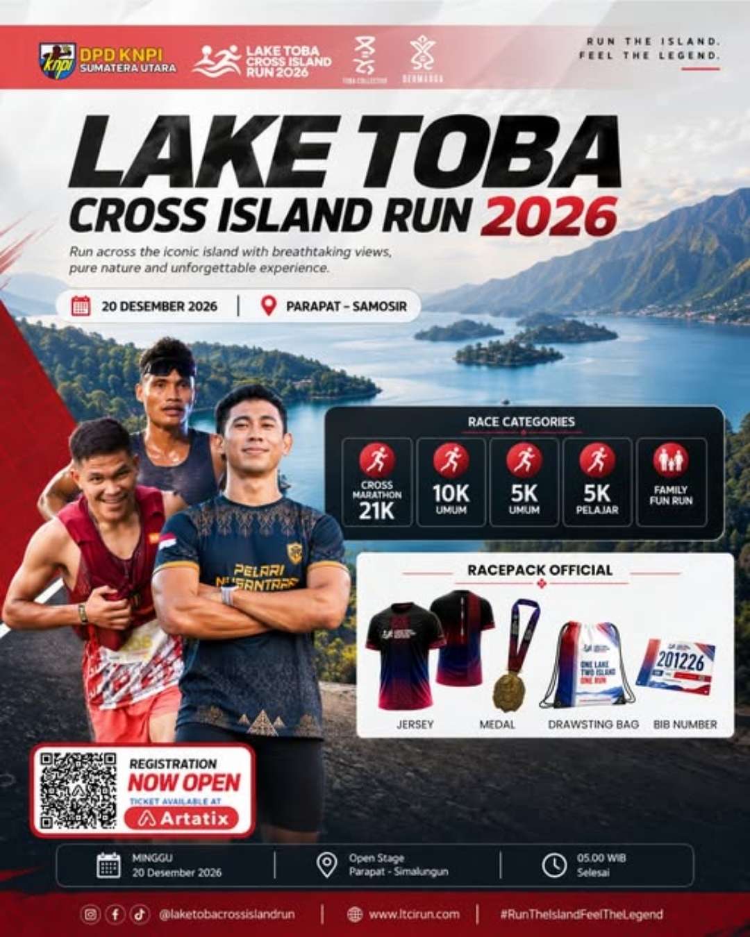 Lake Toba Cross Island Run 2026 Lake Toba Cross Island Run 2026