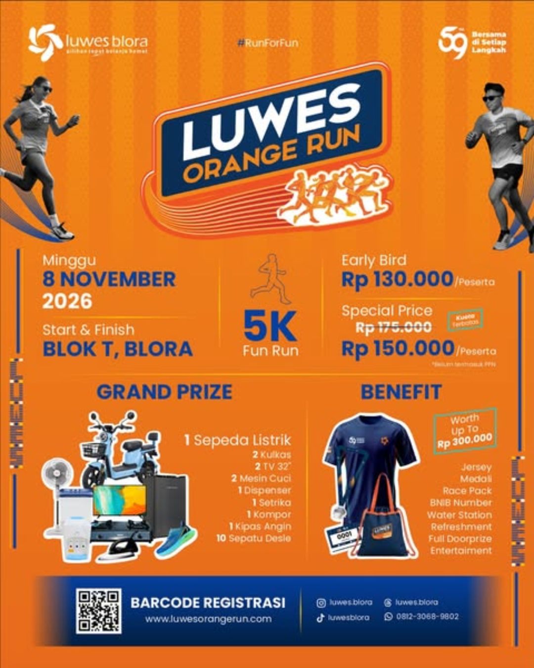 Luwes Orange Run 2026 Blora Luwes Orange Run 2026 Blora