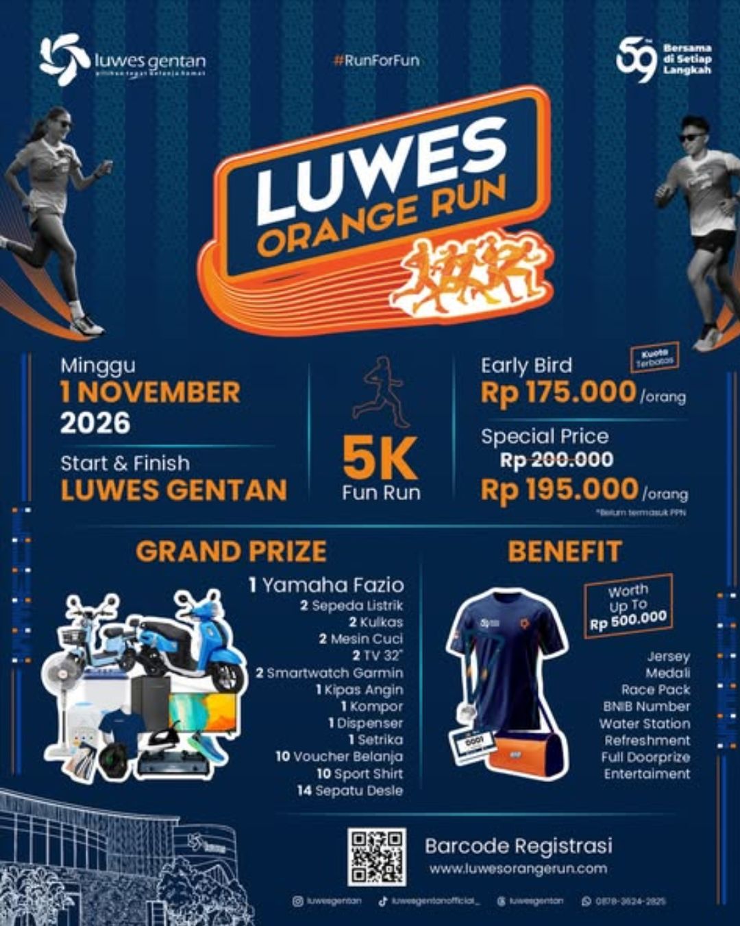 Luwes Orange Run 2026 Gentan Luwes Orange Run 2026 Gentan