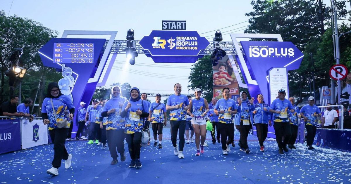 Review Surabaya ISOPLUS Marathon 2026 - Peserta