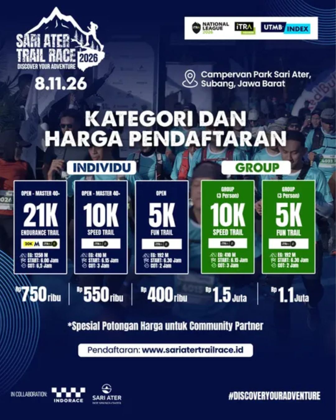 Sari Ater Trail Race 2025